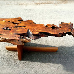 Walnut Root Coffee Table - Coffee Tables
