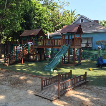2017 Vinyl Play Structure / Playset Installations Los Angeles
