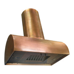 Texas Lightsmith - Range Hood #38-Cu - Range Hoods And Vents
