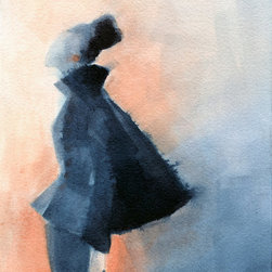 Inspired By Balenciaga Fashion Illustration Art Print - Fine Art Prints