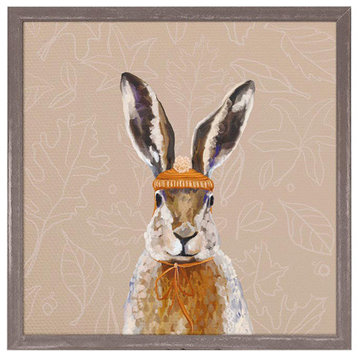 "Fall Collection - Thankful Bunny" Mini Framed Canvas