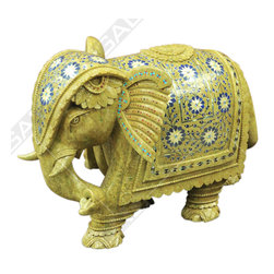 MARBLE ELEPHANT FIGURINE - Home Accessories & Decor