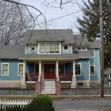 Classic Craftsman Detailing and Front Porch, with Master Suite above