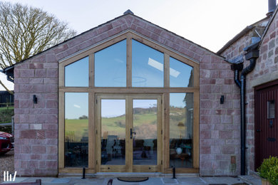 Glazed Gable Frame Overlooking the Peak District