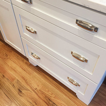 White Kitchen with Farmhouse Accents
