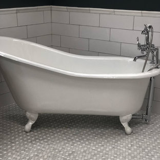 Transitional White Bath