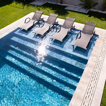 Marin & Natural Mocha Porcelain Tiles - Cesme,Izmir Villa