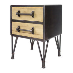 Soho 2-Drawer End Table/Nightstand