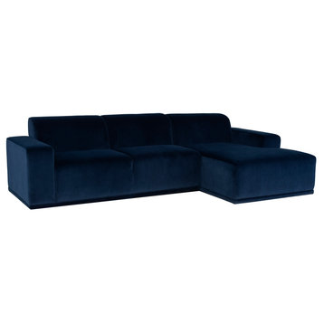 Leo Dusk Fabric Sectional Sofa, HGSN298