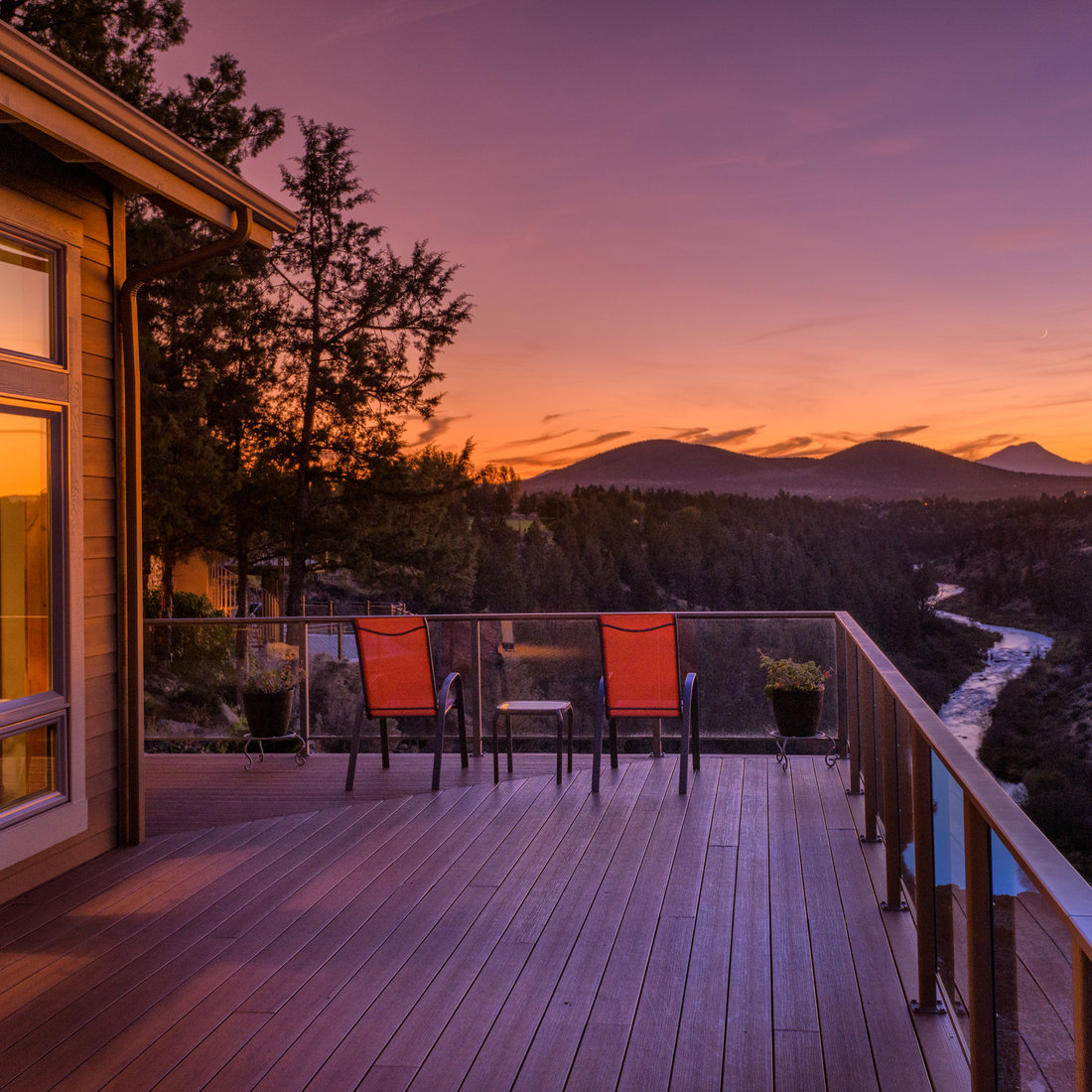 Deschutes River Rustic Modern Custom Home