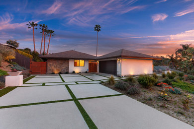 Example of a trendy exterior home design in Orange County
