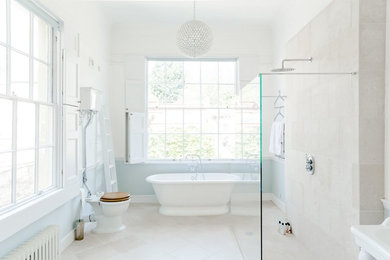 Design ideas for a contemporary bathroom in Other.