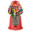 Vintage Gumball Machine 11" Retro-Style, Coin-Operated