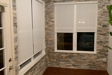 Minimalist sunroom photo in Chicago