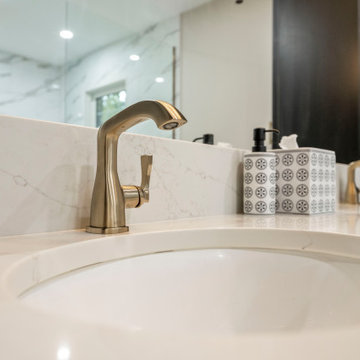 Bathroom Remodel | Contemporary Modern Bathroom - Deer Lake