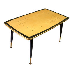 Mid Century Modern Adjustable Height German Table With Leaves - SOLD - Dining Tables