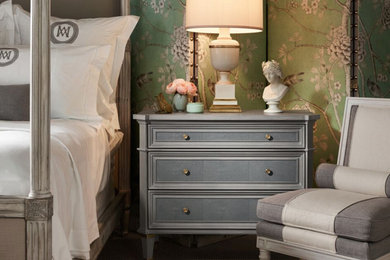 Inspiration for a contemporary bedroom remodel in Miami