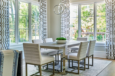 Design ideas for a dining room in Charlotte.