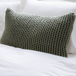Manchester Cushion Olive - Decorative Pillows