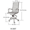 Hodedah Office Chair