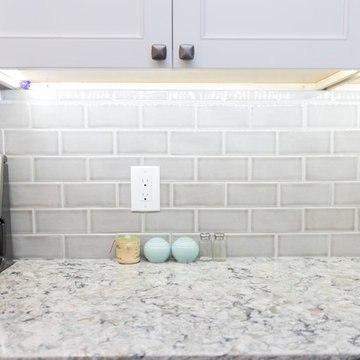 White Transitional Kitchen
