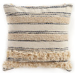 LR Home - Gold Thread Luxury Throw Pillow - Designed to thrill, our pillow collection will add intricate mastery and eye pleasing designs to any room. Add this pillow to your collection for texture and a unique flare to a room missing a versatile piece. The variety of textures will add intricacies that please you and your guests. Get cozy with this masterpiece by adding it to a bed or couch. Perfect with coordinating color palettes with the light hues and touch of deep color. Handcrafted with the customer in mind, there is no compromise of comfort and style with the pillow line we create.