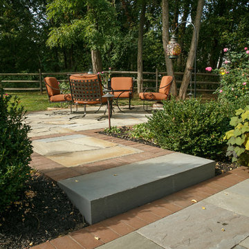Flagstone Patios, Cook Station and Pergola