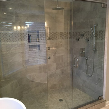 Ashburn 135 Degree Shower Enclosure With Header