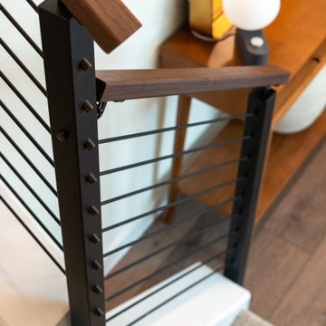 Fireplace & Stair Case Remodel