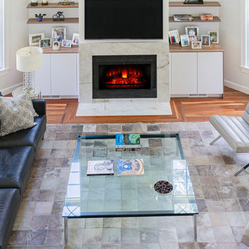 Modern Kitchen Refresh for Weston, MA Home