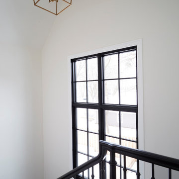 Libertyville Custom Farmhouse Rear Stair Tower