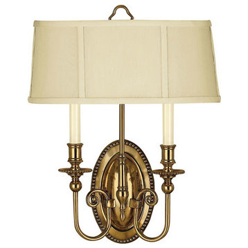 Hinkley 3610BB Cambridge - 18" Two Light Wall Sconces