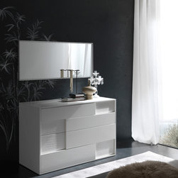 Nightfly White Dresser by Rossetto - Products