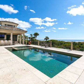 Kiawah Luxury Pool & Spa Overlooking Ocean