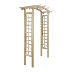 vidaXL Trellis Arch, Wood, 150x50x220 cm
