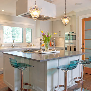 Kitchen/Fireplace in Vancouver