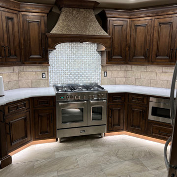 Natural Stone Mosaic Backsplash