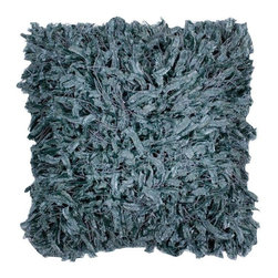 Classy Shag Green Decorative Pillow - Decorative Pillows