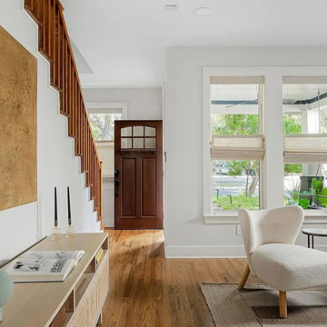 Warm Modern Craftsman Entry