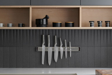 Example of a trendy home design design in Los Angeles