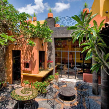 Patios.
