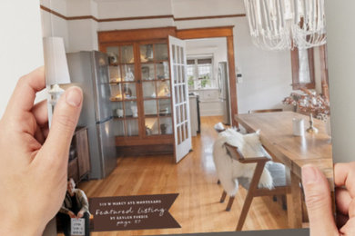 Dining room photo in Seattle