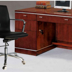Fine Mod Imports Confreto Conference Office Chair Mid Back - SKU: FMI10170-black - Office Chairs