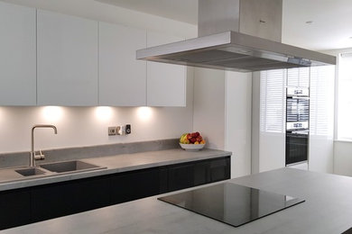 Inspiration for a medium sized contemporary kitchen in Manchester.