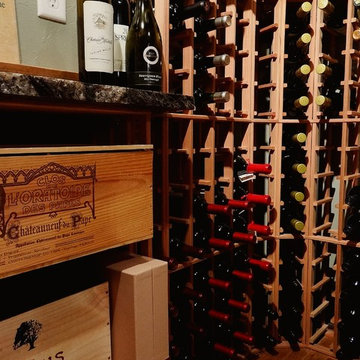Lower Level Remodel with Wine Cellar in Wauwatosa