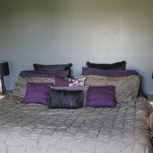 Headboard and side table color advice