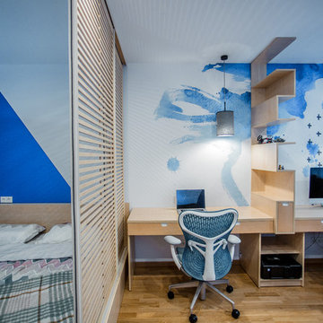 Light-blue apartment