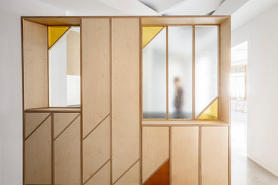 Trendy home design photo in Barcelona
