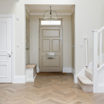 Family Home in Surrey Complete with V4's Frozen Umber Herringbone