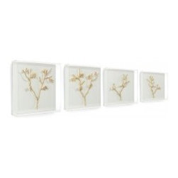 Gold Branches I-IV - Artwork